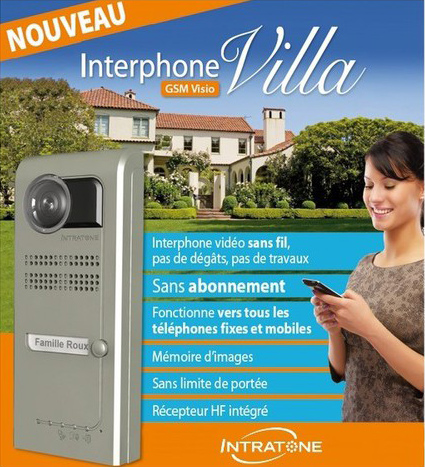 Installation et programmation d'interphone portier Intratone avec vidéos et  platine de rue à Aix en provence - Came Automatisations Services - AS13